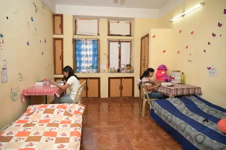 ICFAI University Tripura Girls Hostel Room