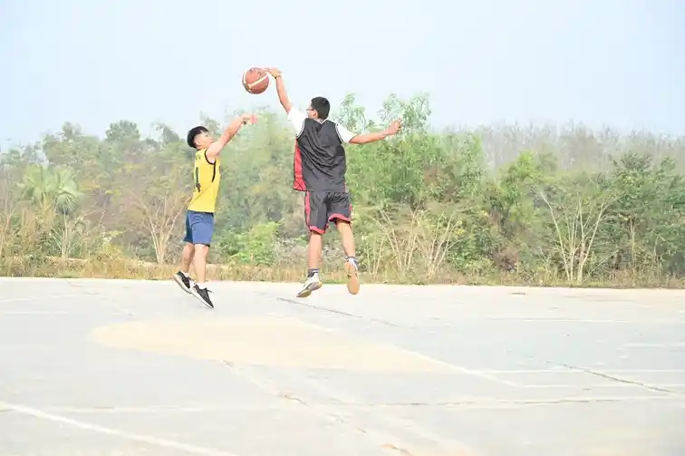 ICFAI University Tripura Basketball Court
