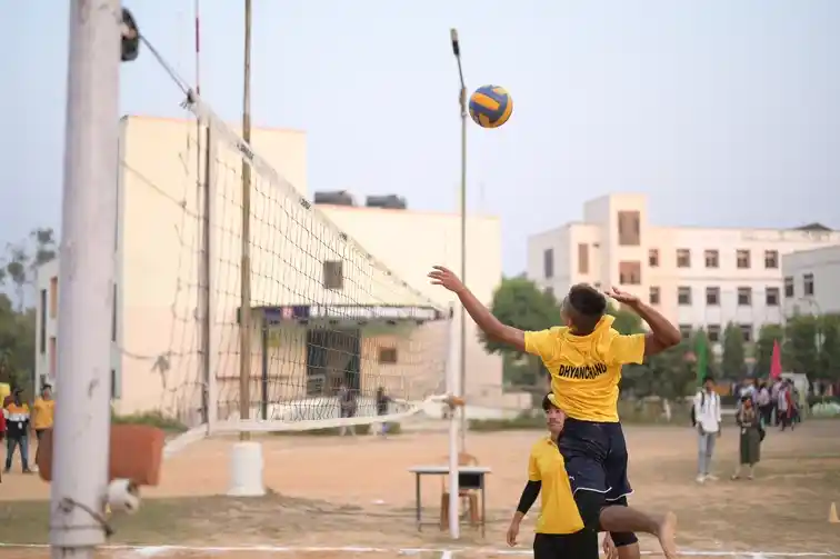 ICFAI University Tripura Volleyball Court
